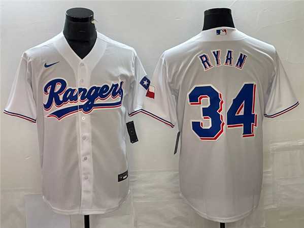 Men's Texas Rangers #34 Nolan Ryan White Cool Base Stitched Baseball Jersey,We sell and wholesale Men's Texas Rangers #34 Nolan Ryan White Cool Base Stitched Baseball Jersey on line form chian!